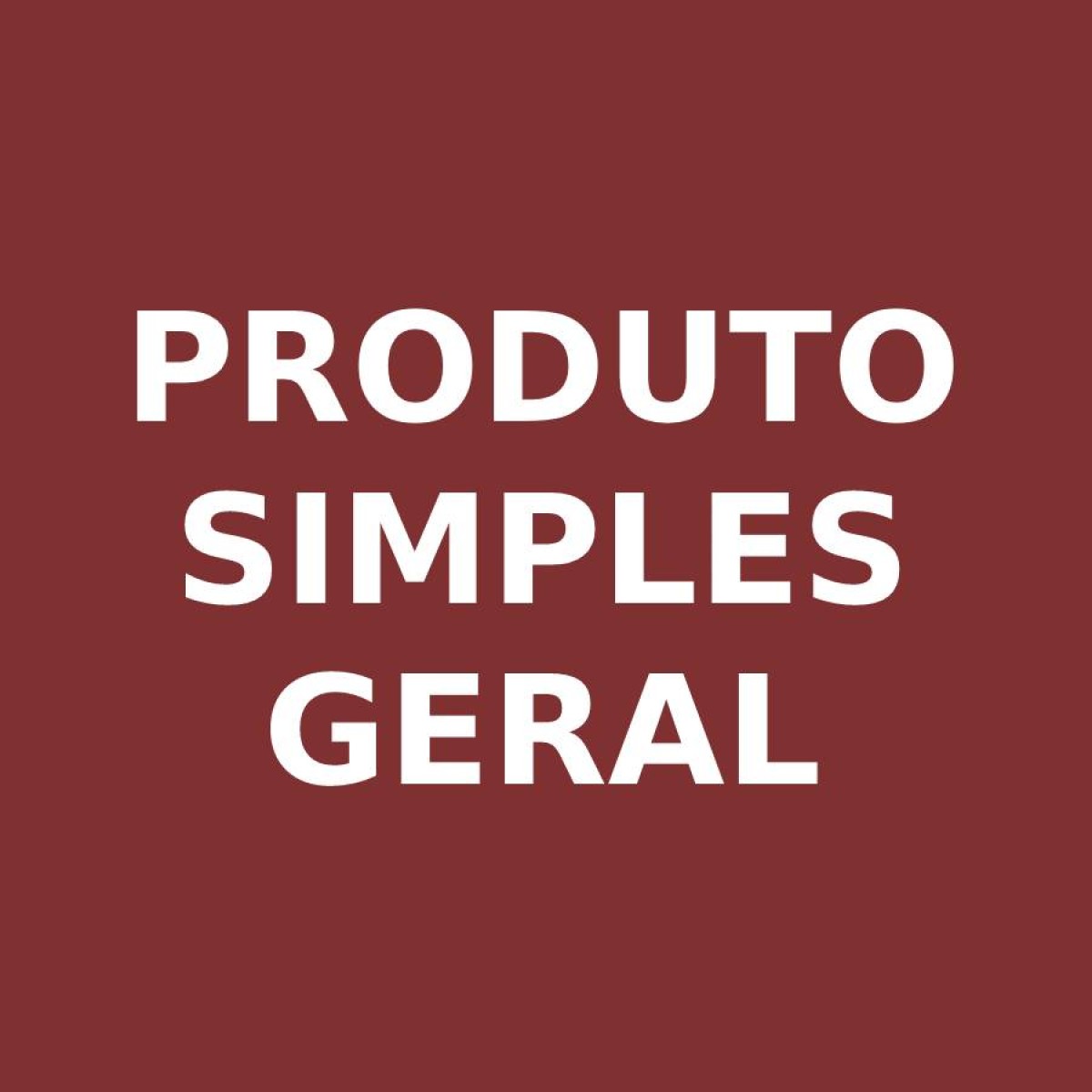 Produto simples geral